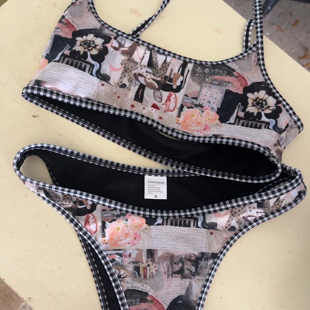 Floral Print Bikini Set